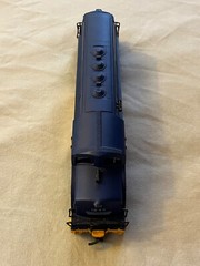 AHM TEMPO CHESAPEAKE AND OHIO HO DIESEL LOCOMOTIVE 1845