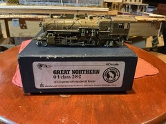 PFM Great Northern Class 0-1 3000 Series With Vanderbilt Tender 2-8-2 HO Scale
