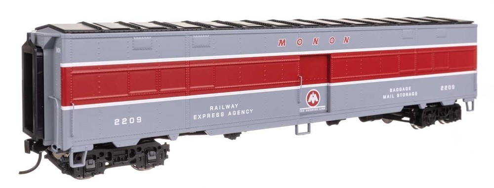 10828 Walthers HO CBQ-Style Express Boxcar Troop Sleeper Conversion Monon #2211
