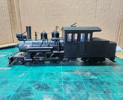 On30 Bachmann Spectrum 2-4-4 Forney Unlettered Inside Frame Dcc No Sound.
