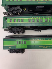 Williams M1017 Crescent Limited 60′ Madison 4-Car O Gauge Set Tested C8 Box
