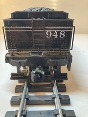 Bachmann G-Scale William K Vanderbilt 948 Coal Tender Car Untested
