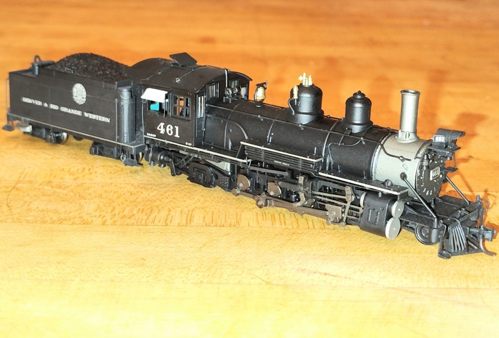3rd Run 2013 Blackstone Weathered HOn3 D&RGW K-27 461 Moffat Tunnel DCC Sound
