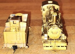 PSC Precision Scale Company HOn3 Brass D&RGW Rio Grande K-27 2-8-2 #453 Nice!