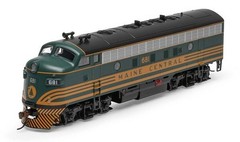 Athearn Roundhouse HO scale F7A Locomotive Maine Central #RND3331 MEC