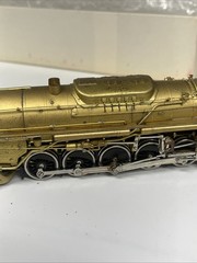 Ho Scale brass engine & caboose- Pennsylvania J-1 2-10-4 Westside Model Company