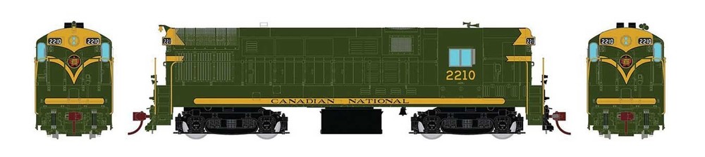 Rapido 44028 HO FM H16-44 Phase III – Standard DC Canadian National 2213