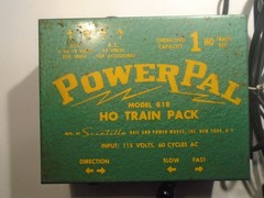 SANTILLO P0WER PAL MODEL 618 18 VAC, 22 VAC HOBBY TRANSFORMER, TESTED 5-154-5