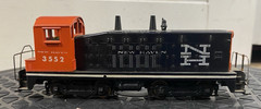 Ho Scale New Haven Diesel Switcher NH 3552 Locomotive