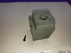 TYCO AUSTRIA DIECAST METAL WEIGHT FOR HO F-7 ROAD DIESEL-USED