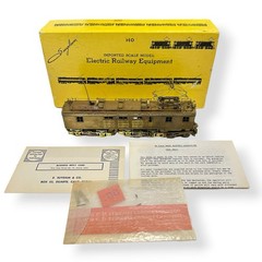 HO Brass Suydam Milwaukee Road EF-1 Boxcab Electric Locomotive Cab Unit