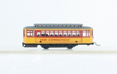 HO Scale AHM Connecticut Trailer (Unpowered) Trolley