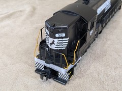 MTH 30-2463-3 Norfolk/Southern SD-9 Diesel Engine (Non-Powered)
