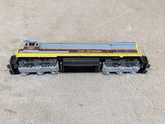 ALCO Models HO Brass D-137 G.E. U-33C Diesel Locomotive Erie LackaWanna 3307