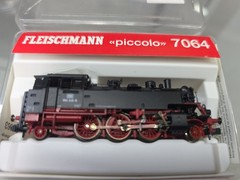 Fleischmann Piccolo 7064 N Scale DB BR 064 Steam Locomotive – Mint & Tested!