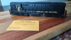 Atlas Master Silver N&W Trainmaster #162 DC only New