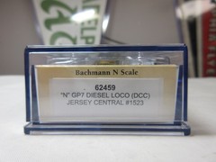 Bachmann DCC Jersey Central 62459 GP7 Diesel Locomotive #1523 Analog DC IN BOX!