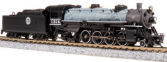 BROADWAY LIMITED 7856 N SCALE USRA LIGHT MIKADO DMIR 1314, PARAGON4 SOUND/DC/DCC