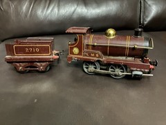 1920s Hornby ClockWork Train & Tender W Original Box