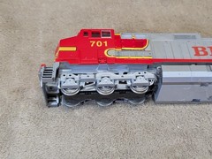 Athearn 4940 BNSF Red & Silver C44-9W Power No. 701