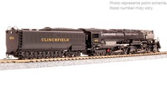 Broadway Limited N 8660 Clinchfield Challenger 4-6-6-4 Steam Locomotive Stealth