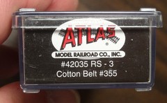 Cotton Belt RS-3 #355, Atlas Classic, Slow Speed Motor, New in Box