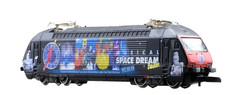 Z Marklin 88453 Swiss Class 460 SBB Electric Loco 5-pole LED (tested) jewel case