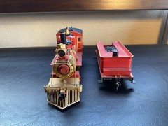 Heroes Express Locomotive and Tender from Hawthorne Village-Firefighter Train