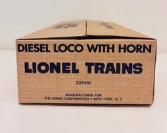 Lionel 2276W Baltimore & Ohio Budd RDC 3 Car Commuter Train Set 6-38311 New