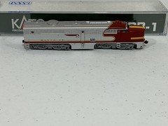 N scale Kato #106-0501 Santa Fe PA-1 & PB-1 SF Loco set NEW Test Ran 3.1.1