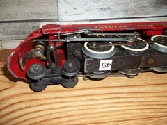 Vintage American Flyer 353 Circus Steam Locomotive w/Tender Original