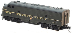 MTL Z 14009-2 F7 Pennsylvania RR Powered A-Unit Locomotive # 9648 (Tested) #2