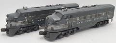 Lionel 2333 Vintage O New York Central F-3 AA Diesel Set – Rubber Stamped EX