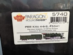 Broadway Limited HO PRR K4s 4-6-2 #5341 Pre-War 210F75 Tender Steam DCC/Sound