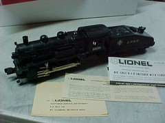 Lionel 6-8635 0-4-0 Die-Cast A.T.&S.F. Steam Switcher