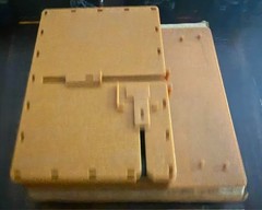 (7) HO Scale Bachmann Train Cars & 1- Bachmann Diesel Engine -Santa Fe #350