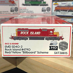 Scaletrains HO EMD SD40-2 Rock Island #4790 DCC&Sound SXT38815 NEW
