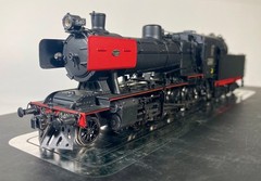 Trainbuilder – Victorian Railways – J Class # J540 Black & Red Steam Locomotive