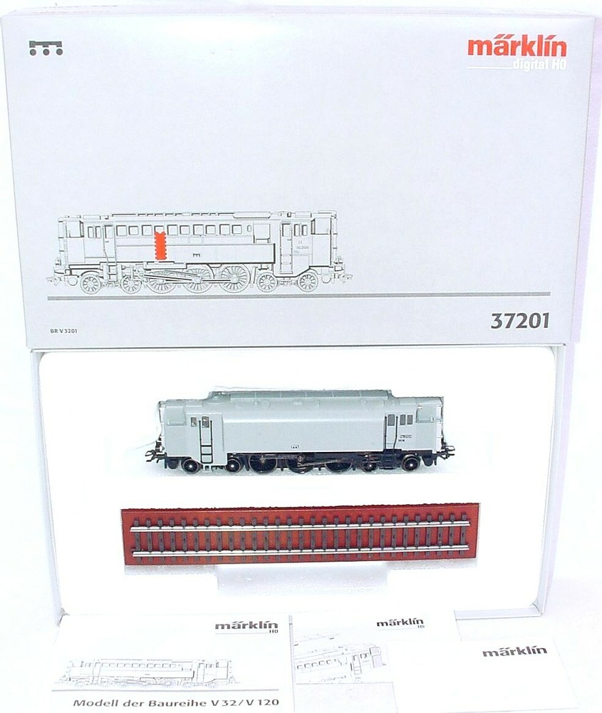 Marklin HO AC Deutsche Reichsbahn DR BR V-3201 DIESEL LOCOMOTIVE Club Model MIB!