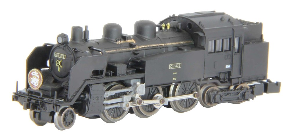 Rokuhan Z Gauge C11 Type Steam Locomotive No. 325 Tobu Railway SL Taiki Type T