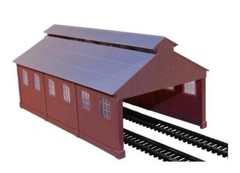 Locomotive Deposit 1517 – Frateschi HO Scale 1:87 Train Diorama Ferromodelism
