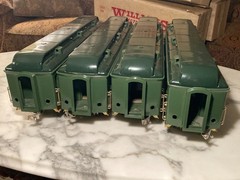 1970s Lionel 381E Bild A Loco with Williams Train State Cars Standard Gauge