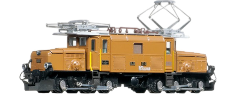 Alpine Locomotive Ge6/6-I Rhaetian Crocodile 3103-1 KATO N Gauge Train NEW