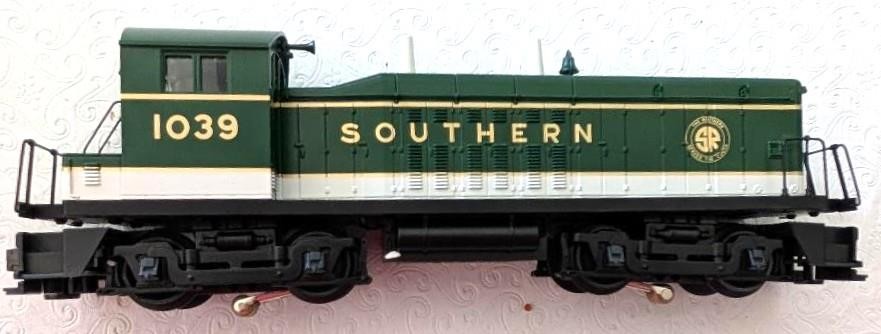 Southern Railway NW-2 diesel locomotive – Rail King, O-gauge, 3 rail almost mint