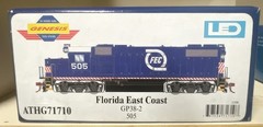 Athearn Genesis HO Florida East Coast GP-38-2 #505 Powered Diesel NIB