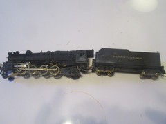 HO Scale Bowser Pennsylvania 2-8-2 Mikado Locomotive & Tender. DCC and sound