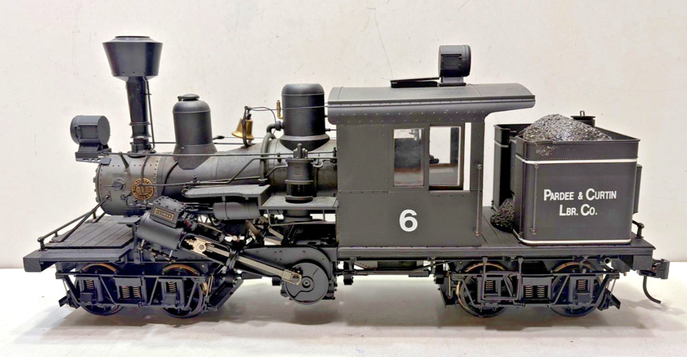 BACHMANN “1:20.3” SCALE PARDEE & CURTIN LUMBER CO. CLIMAX LOCOMOTIVE