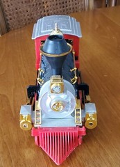 Denver Express Train Engine by New Bright D&W R.R. Toy Locomotive 