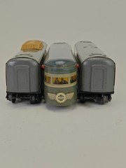 Marx meteor New York Central Train Set 4 Cars Track Transformer Tested READ