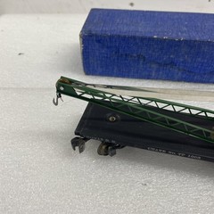 Thomas Industries O Gauge Crane Car Thomas RR Crane # 1005 With Box Black
